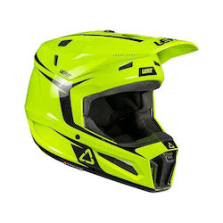 Leatt Kit Moto 3.5 Παιδικό Motocross DOT / ECE 22.06 Neon Yellow V26