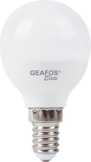 Geafos Λάμπα LED 6W για Ντουί E14 και Σχήμα G45 Θερμό Λευκό
