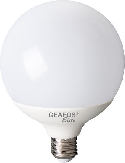 Geafos Λάμπα LED 15W για Ντουί E27 και Σχήμα G95 Θερμό Λευκό
