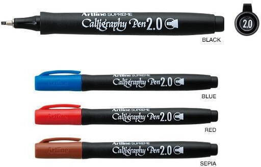 Artline Supreme Marker De Caligrafie Negru