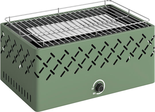 Outsunny Portable Charcoal Grill 29x29cm