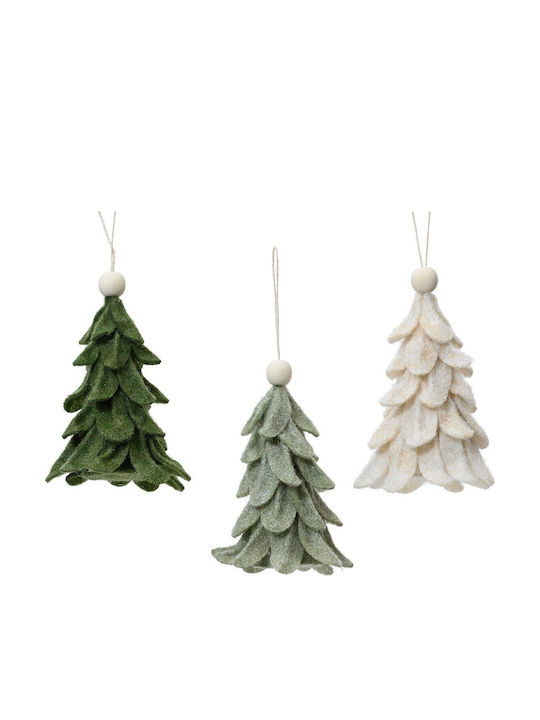 Beauty Home Weihnachtsbaumschmuck Baum 10 X 10cm X 14cm Ecru