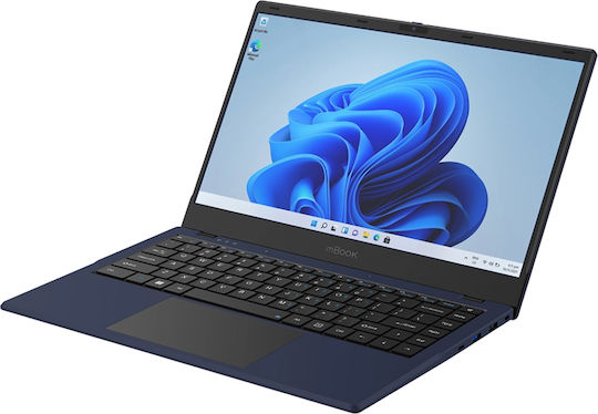 MaxCom Office MBook 14 Lite Plus 14" (Celeron Dual Core-N4020/4GB/128GB SSD/W11 Home) (International English Keyboard)
