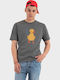 T-shirt Male Grey