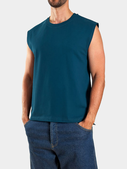3Guys Petrol Blue Blouse