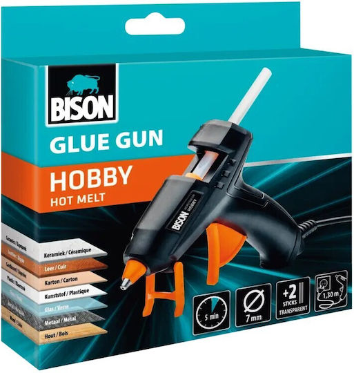 Bison 2-146972 Heißklebepistole für 7mm Silikonstäbe
