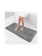 SteweHome Non-Slip Cotton Bath Mat STE-029862-V66320 Gray 60x120cm