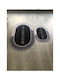 SteweHome Rutschfestes Set Badematten STE-029617-V66253 Schwarze 60x100cm 2 Stück