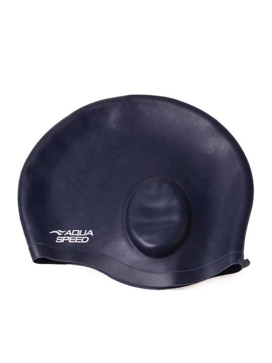 Aqua Speed Ear Comfort 22 Silicone Swim Cap Dark Blue Unisex Aqua Speed Ear Comfort 22 Silicone Swim Cap Dark Blue Unisex