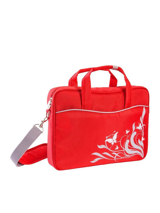 Defender Butterfly 26021 Чанта За Лаптоп До 14.1" 35.81 См Органайзер За Аксесоари Червена
