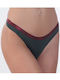 Baumwoll Damen-Slip Grün