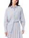Long Sleeve Women's Shirt Light Blue