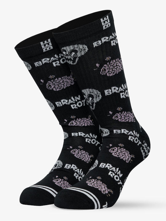 Bee. Unusual. Brain Rot Men's Socks Black