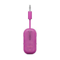 Twelve South Bluetooth-Empfänger Audio-Adapter 3,5 mm Klinke Stecker Modell Airfly Pro 2 Fuchsfarben Twelve South Bluetooth-Empfänger Audio-Adapter 3,5 mm Klinke Stecker Modell Airfly Pro 2 Fuchsfarben