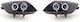 Car Bulbs Angel Eyes Front Bmw Z4 E85 E86 Black 2 Pieces