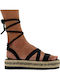 Sandals Monomahou Laces Medousa Brown