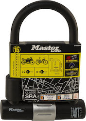 Master Lock Antifurt Potcoavă Motocicletă cu Dimensiuni L22xLățime22cm Culoare Gri