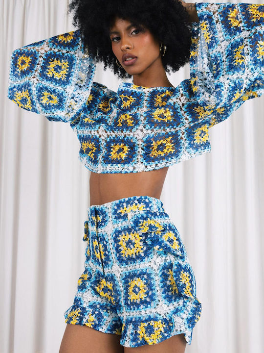 Abstracto Clothing Γυναικείο Σορτς Aqua