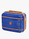Unbreakable Travel Toiletry Bag Bartuggi 724-209.bc Blue Polypropylene Hard Beauty Case Suitcase Strap Blue