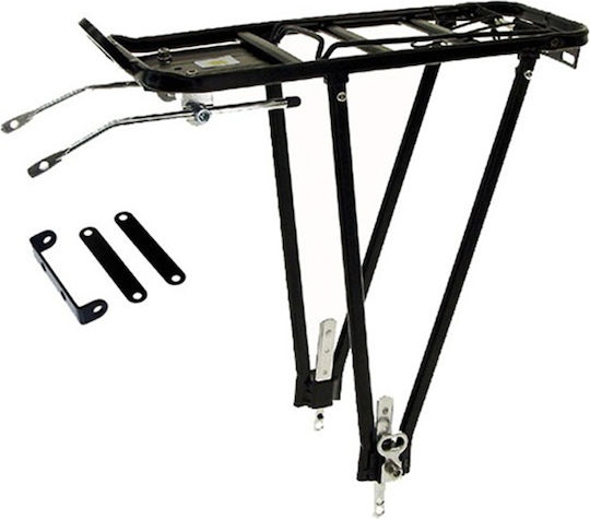 Bonin Bike Rear Rack Alloy 24-29 Black Rear Rack