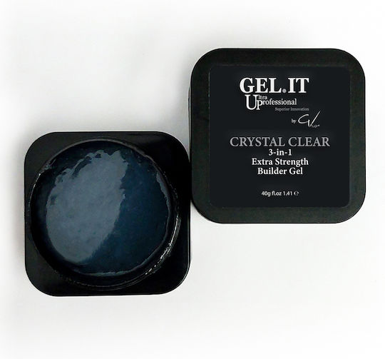 GEL.IT.UP Gel Constructor Unghii Premium Crystal Clear 40gr