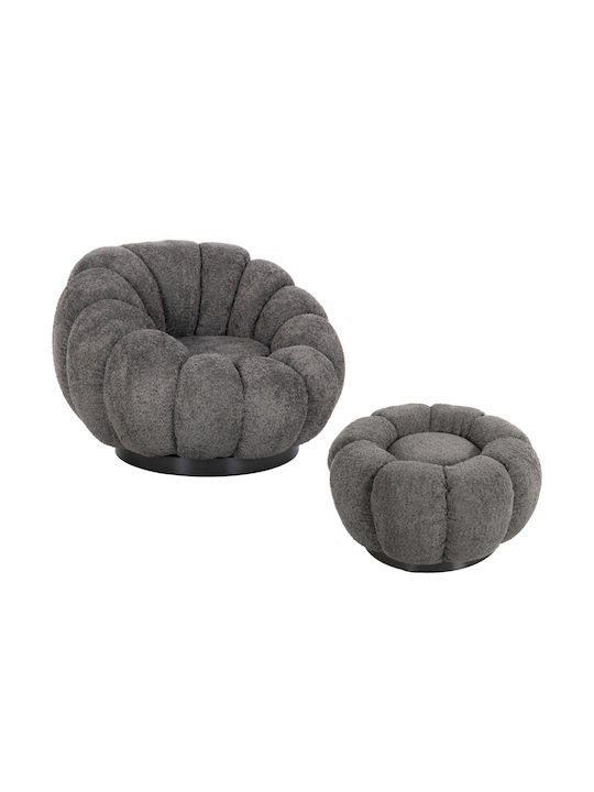 Grymm Sessel Entspannen Drehbar mit Fußhocker G...