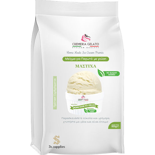 3S Backmischung Für Speiseeis Hausgemachte Eiscreme Mastiha Zuckerfrei 10kg