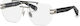 Philipp Plein Men's Metal Black Prescription Eyeglass Frame VPP087M610K07