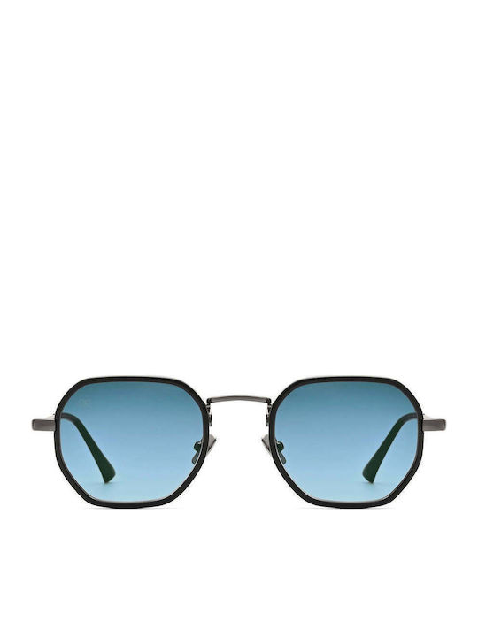 Red Raven Denzel Unisex Sunglasses With Blue Me...