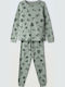Hashtag Pijama Copii De Iarnă Din Bumbac Olive
