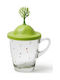 Qualy Ceramic Mug Green