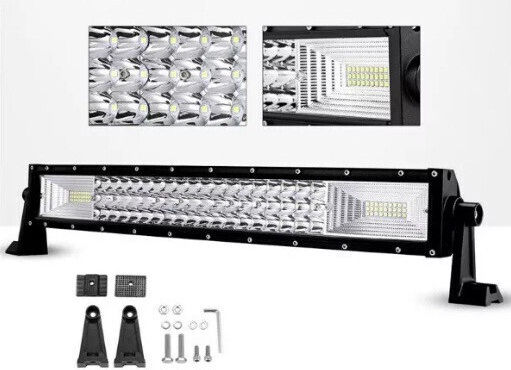 55 Cm 324w Powerful 7d Led Bar Light Combined White Light 12v 24v