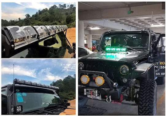 85 Cm Multi-mode Led Light Bar Spotlight Short Long Lights Combined Combo Flood Spot Light Im Rgb Series
