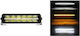 30 См 12v 24v LED Бар Пиано Дизайн LED Прожектор Супер Мощен Бяло Оранжево Светлина Маркер Мъгла Светкавица Vi