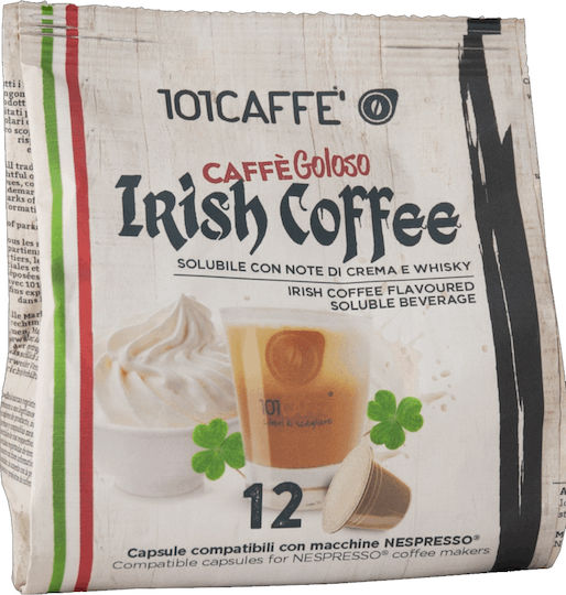 101Caffè Κάψουλες Espresso Συμβατές με Μηχανή Nespresso 12caps