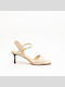 Suede Beige Sandals