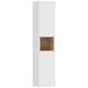 HomCom Bathroom Cabinet 30x24x140cm Natural Wood