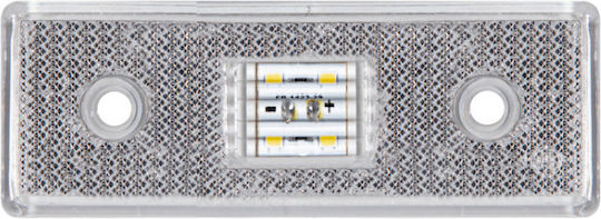 Marker Light Weiß 4 LED 12-24V 109mm