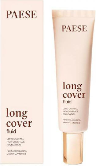 Paese Long Cover Liquid Foundation 00 Nude 30ml