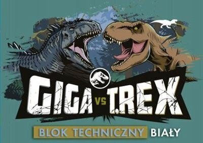 Блок За Рисуване Teka A4/10 Листа Бял Jurassic Park