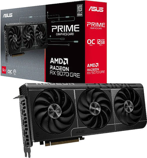 Asus Radeon RX 9070 12GB GDDR6 Prime OC Grafikkarte