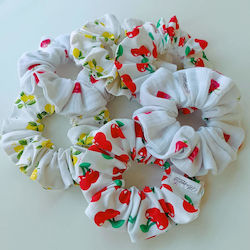 Magnolia Handmade Scrunchie Tutti Frutti (Τυχαία Επιλογή)