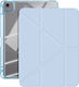Avizar Husă Ipad Air 11" M4 2026 Suport Modular Design Origami Albastru Deschis