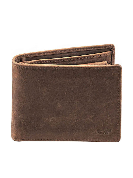 Leder Herrenbrieftasche Reise Mit RFID Braun