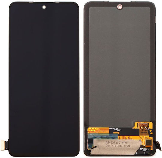 Οθόνη Touch Screen Xiaomi Poco X4 Pro 5g Redmi Note 11 Pro Redmi Note 12 Pro Amoled Version Μαύρο Oem