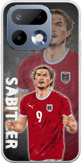Euro 2024 Marcel Sabitzer Realme 16 Pro 5g Flexible TPU Transparent Silicone Case