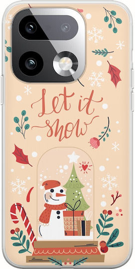 Let It Snow Case Realme 16 Pro+ 5g Flexible TPU Transparent Silicone