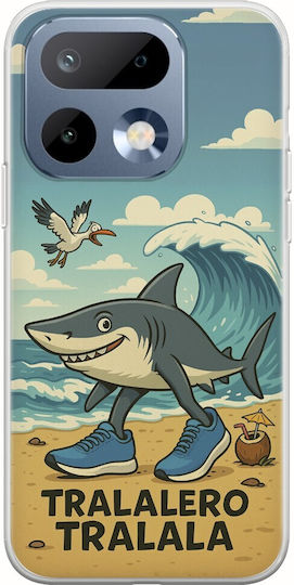 Brainrot Tralalero Tralala Realme 16 Pro 5g Flexible TPU Transparent Silicone Case