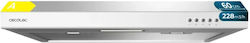 Cecotec Bolero Flux CM Standard Abzugshaube 60cm Weiße Cecotec Bolero Flux CM Standard Abzugshaube 60cm Weiße