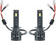 Amio LED Фарове Серия F25 Сребристи Full Canbus...